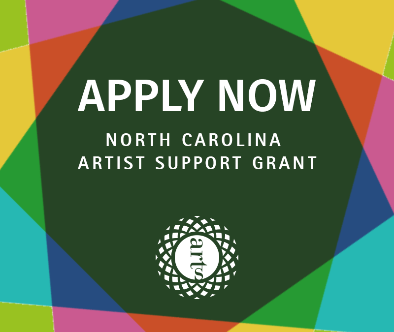 The N.C. Arts Council Seeks Applications for Artist Support Grants