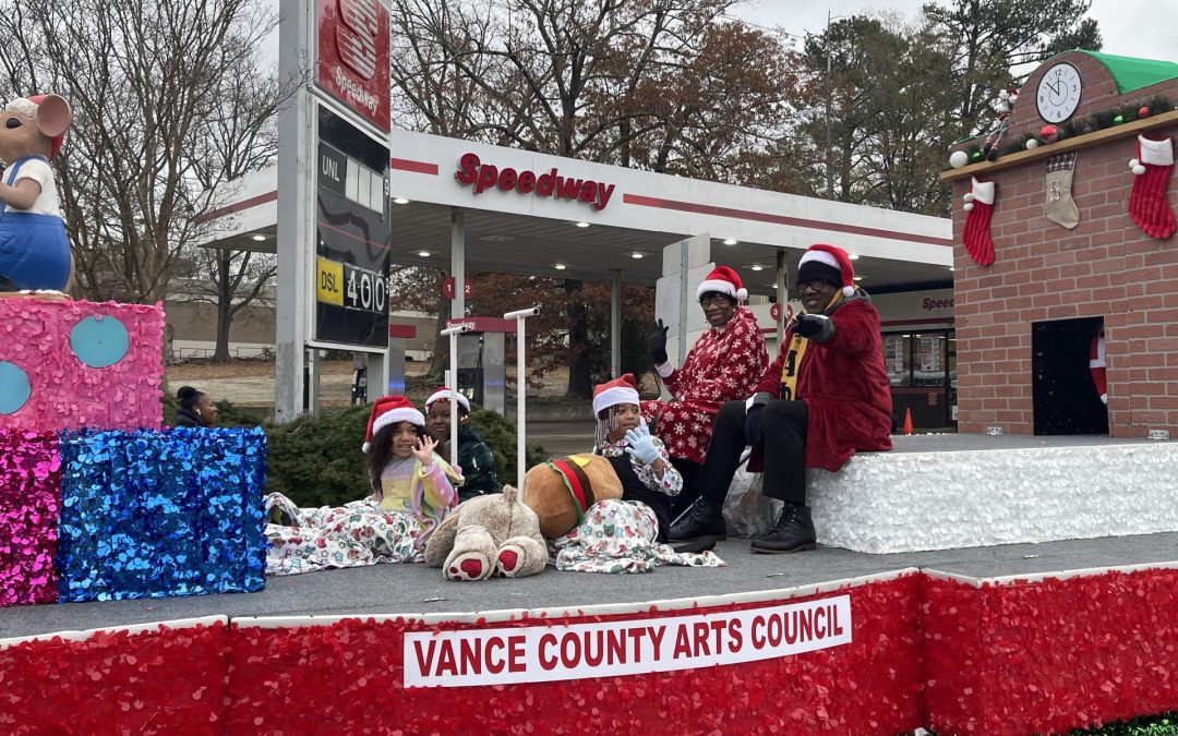 Leading the Way at the Henderson Christmas Parade